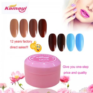 Kamayi en gros OEM propre logo, 48 couleurs vernis à ongles vernis à ongles semi-permanent gel uv salon